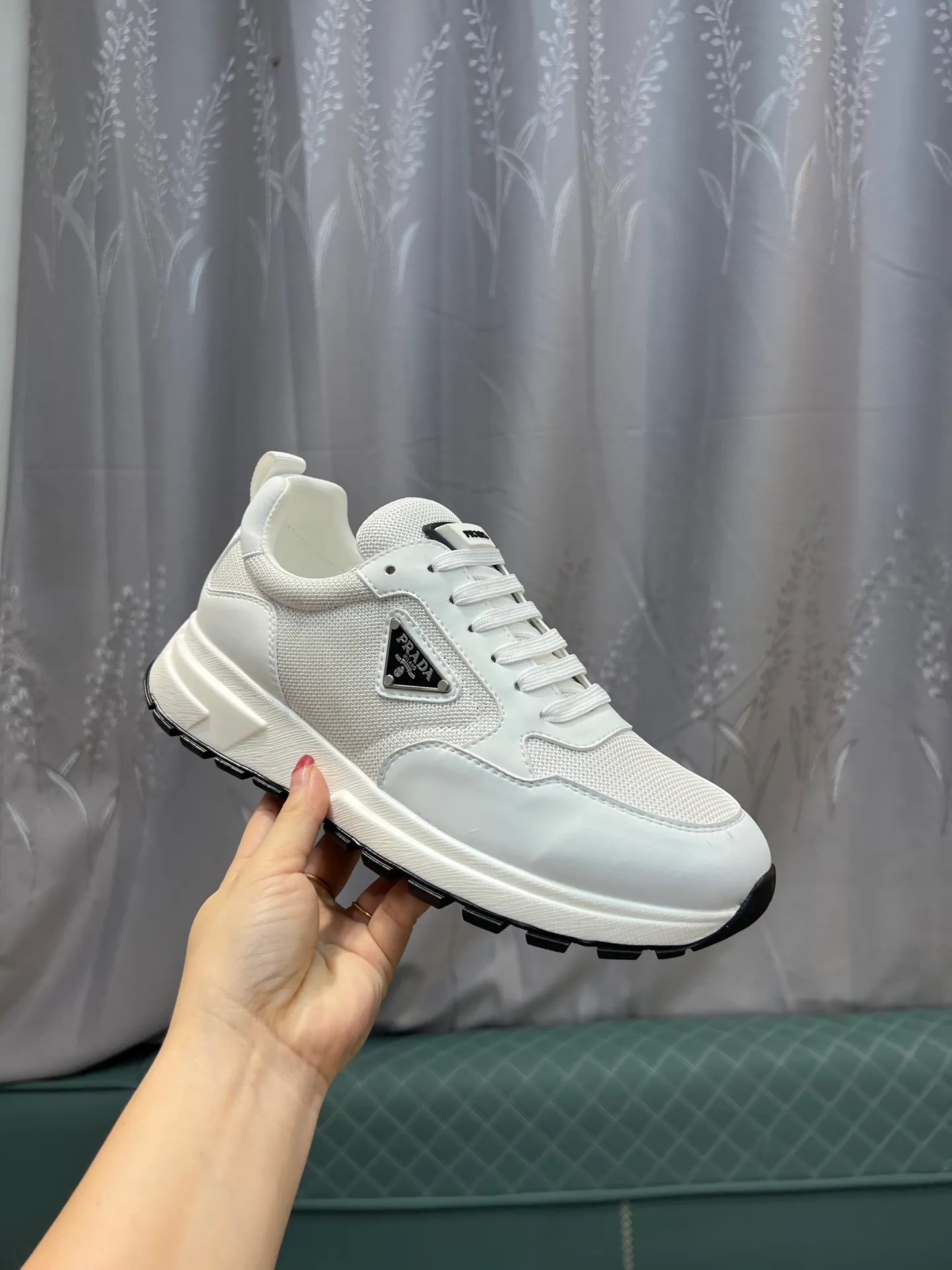 💰¥540 [PRADA] Men’s shoes are popular in the counter, official website synchronization, 1 high-quality shipment ✔️Original cowhide + cowhide lining, 1🆚1 replica, original sole, 38-45 (45 customized, non-refundable)